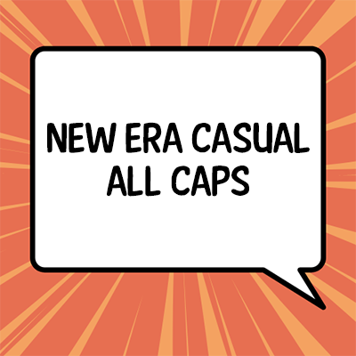 SJ New Era Casual All Caps • Font Việt hóa