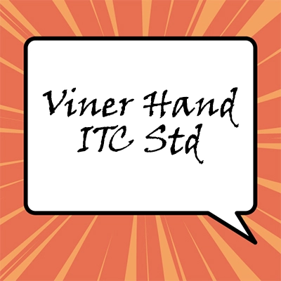 SJ Viner Hand ITC Std • Font Việt hóa